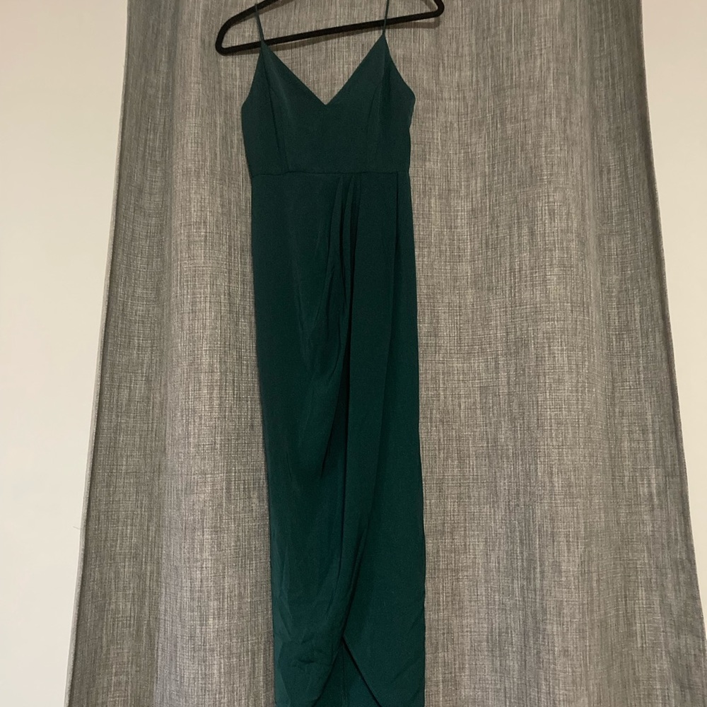 NWT Shona Joy dark/emerald green dress size 6